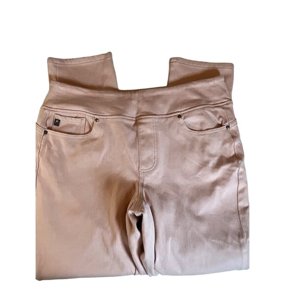 Belle Pants - Belle by Kim‎ Gravel Misty Rose Jeans Size 16 Flexibelle Slim Leg A460167